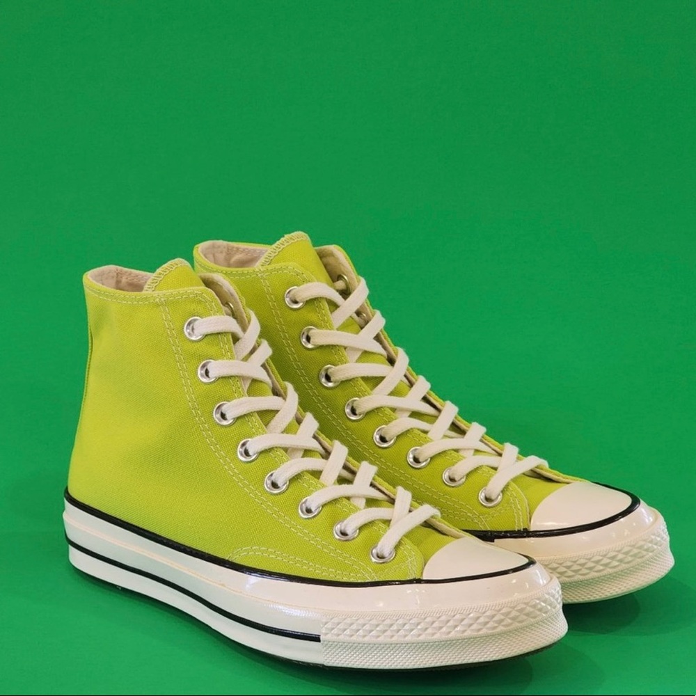 NEW Converse Chuck 70 Hi 'Lime Twist' Green Unisex Sneakers 172141C NWT
